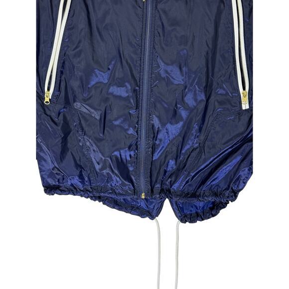 Under Armour Navy Blue & Red Loose Fit Hooded Lightweight Rain Jackets Size M - Picture 3 of 9